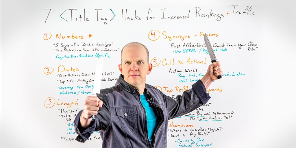 7 ‹Title Tag› Hacks for Increased Rankings + Traffic ~ buff.ly/2qPprHb #SEO