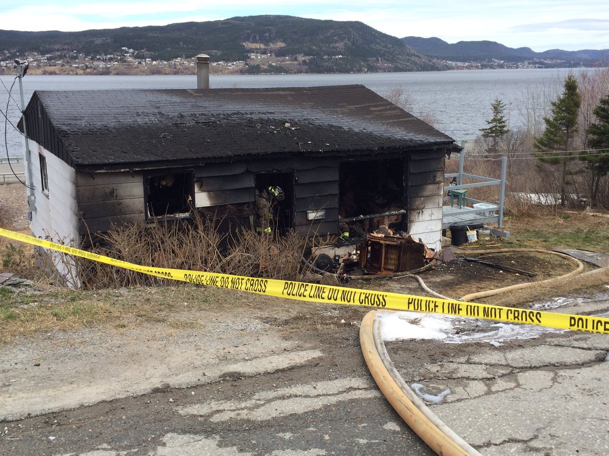 NEW House burns in Curling area of Corner Brook nltraffic cbcnl CBC