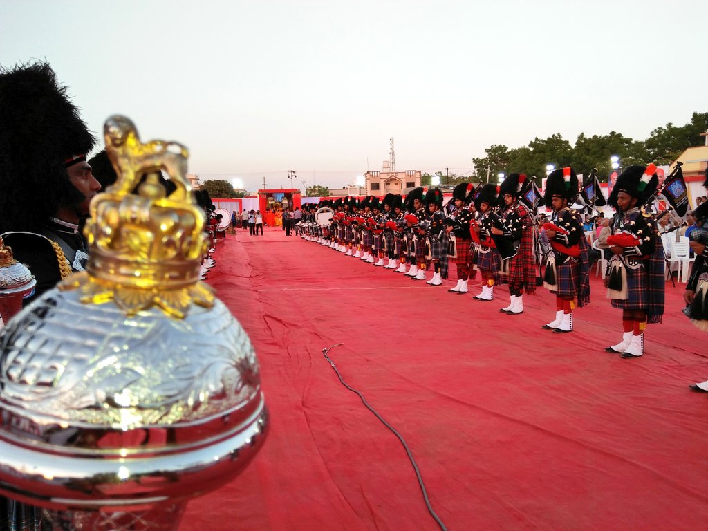 smspbIndia's tweet photo. Smspb worldwide performed to celebrate 75 years of our beloved #AcharyaSwamishreeMaharaj #Bharasar #Kutch
#SadbhavAmrutParva
#Sgadimaninagar https://t.co/5wK6vpYrtF