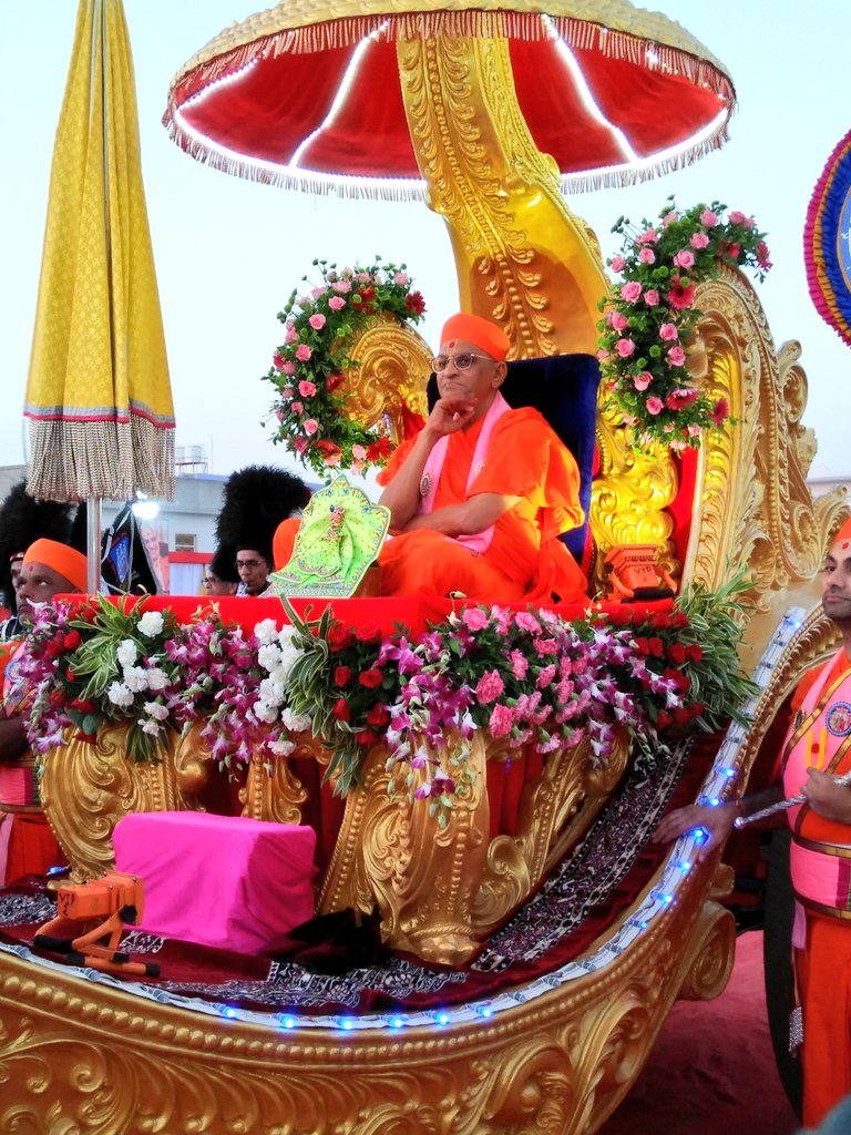 smspbIndia's tweet photo. Smspb worldwide performed to celebrate 75 years of our beloved #AcharyaSwamishreeMaharaj #Bharasar #Kutch
#SadbhavAmrutParva
#Sgadimaninagar https://t.co/5wK6vpYrtF