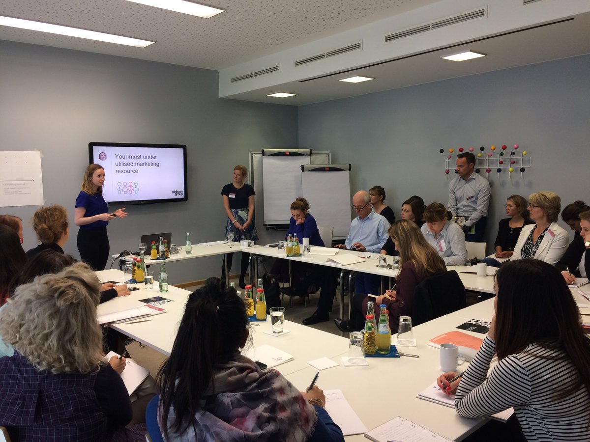 Great first day at #EB2017 where we shared insights on how to build brand ambassadors through social storytellers. Thanks for joining us :)