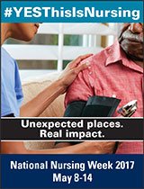 YrnaExec's tweet photo. Happy Nursing Week and thank you to our nurses making real impact in unexpected places  #YESThisIsNursing https://t.co/34iBbY2cEb