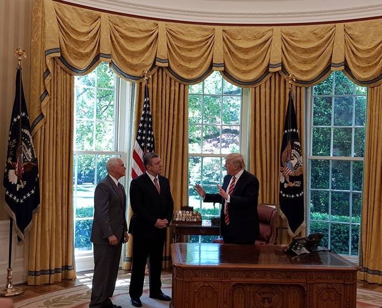 Great meeting with <a href="/POTUS/">President Donald J. Trump</a> and <a href="/VP/">Vice President JD Vance</a> on deepening the already strong partnership between #Georgia and #USA