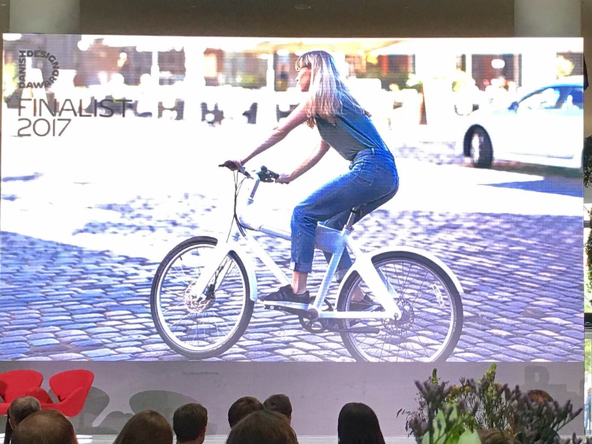 shockingly the <a href="/biomegabikes/">Biomega</a> OKO by <a href="/KiBiSi/">KiBiSi</a> did NOT win the #DanishDesignAward Daily Life cat. The winner was green &amp; electric too though