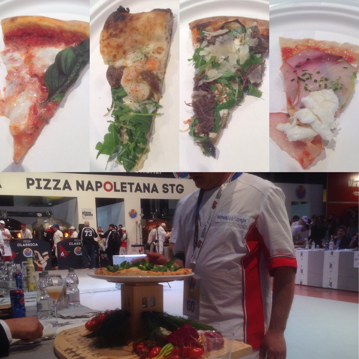 Round 3 #day1
#campionatomondialedellapizza 
#pizzaworldcampionship #pizza #Parma #ingiuria #italianfood