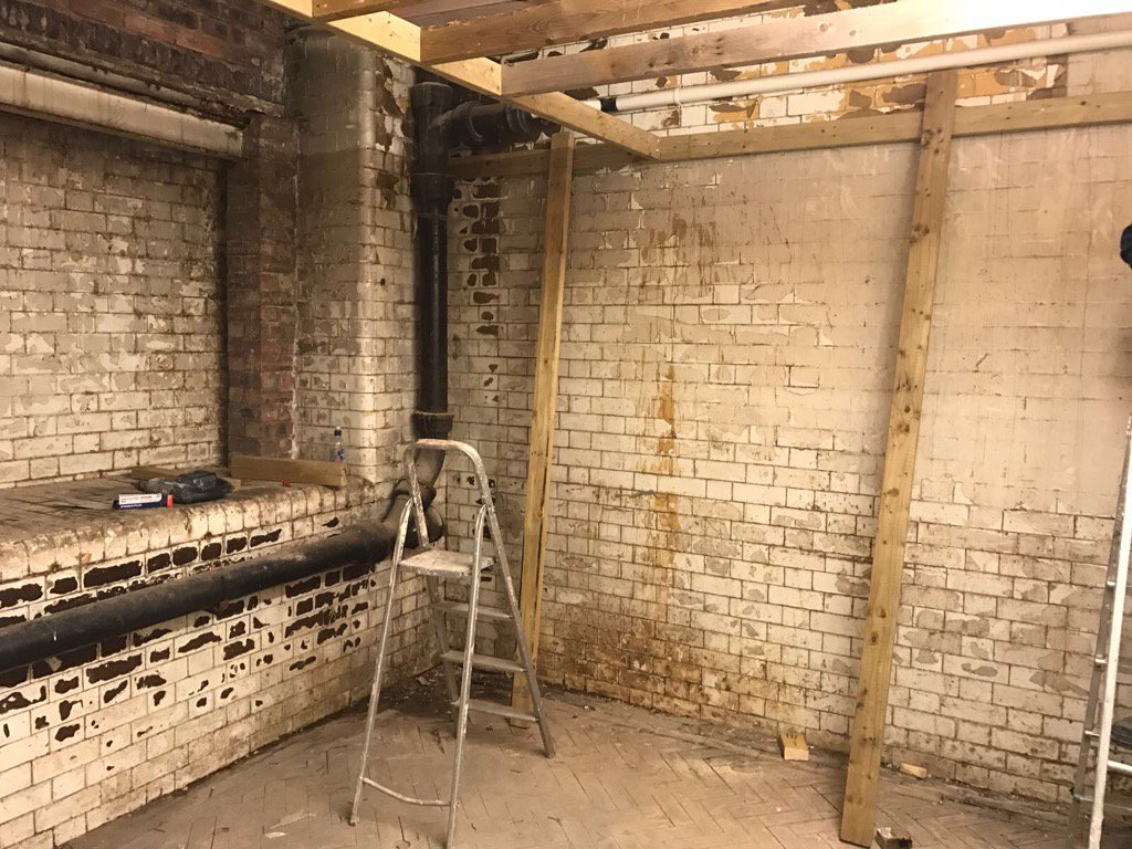 Pic of the building project for our new offices and studio in MCR  The office before @purpleunivrse