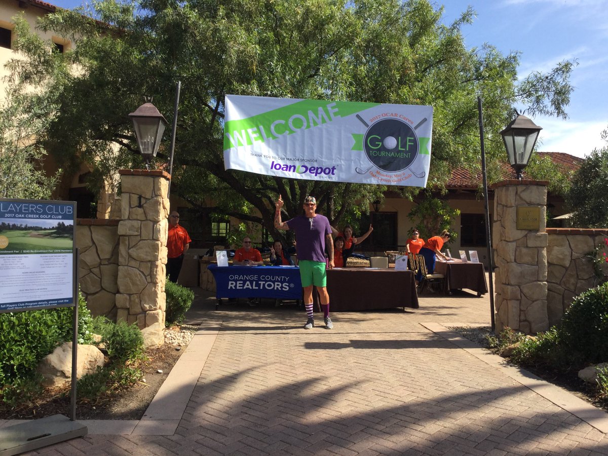 Gearing up for a great day of golf with Michael Northcross from loanDepot #ocarcares #ocrealtors