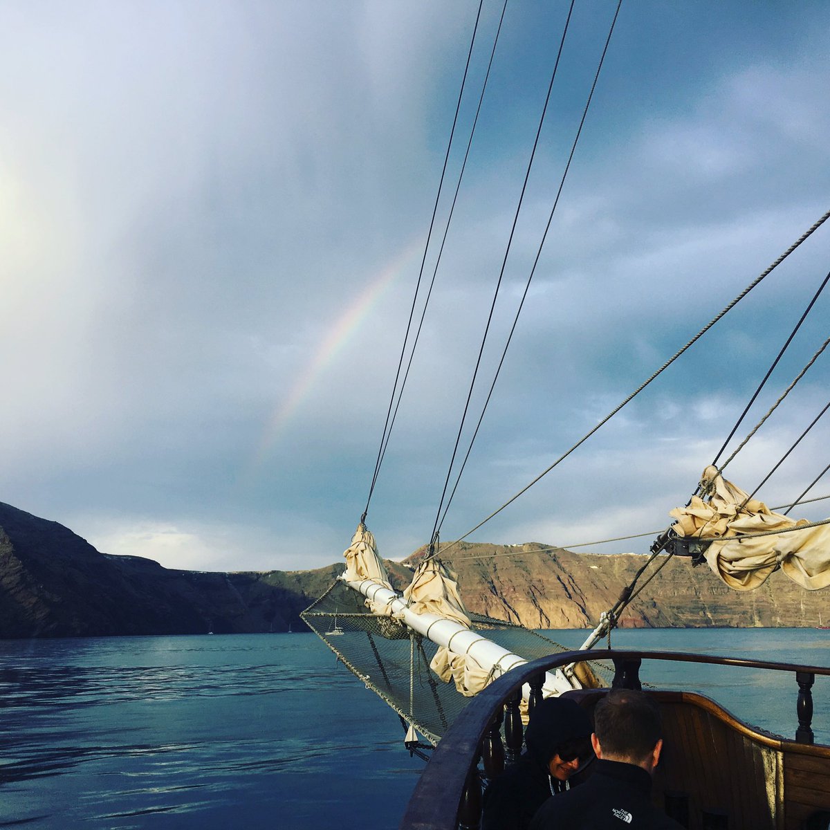 cruisessanto's tweet photo. The season is officially on! Join us on board for a unique sailing experience! ⚓️🌅⛵️
#santorinicruises #thalassaboat https://t.co/DM4yUIUHWb