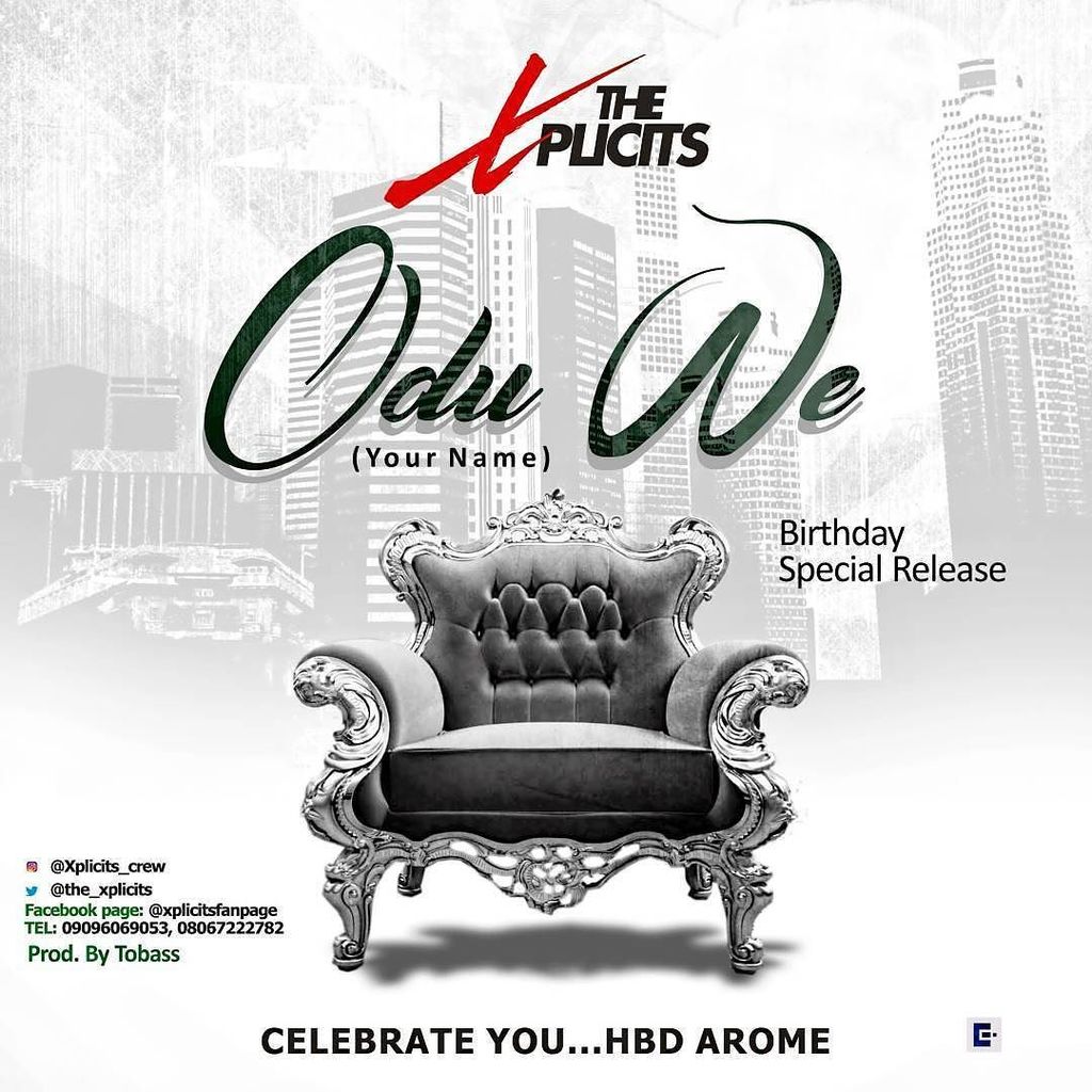 MyGHitsNaija's tweet photo. #GHitsUpdates
#Now_Out:

Odu We [Your Name] by The Xplicits is now out on the go. Cc @Xplicits_crew Cc @9jagospelworld.

Kindly grab this n… https://t.co/6mCnRjb8K6
