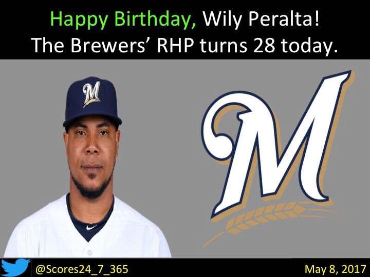  happy birthday Wily Peralta! 
