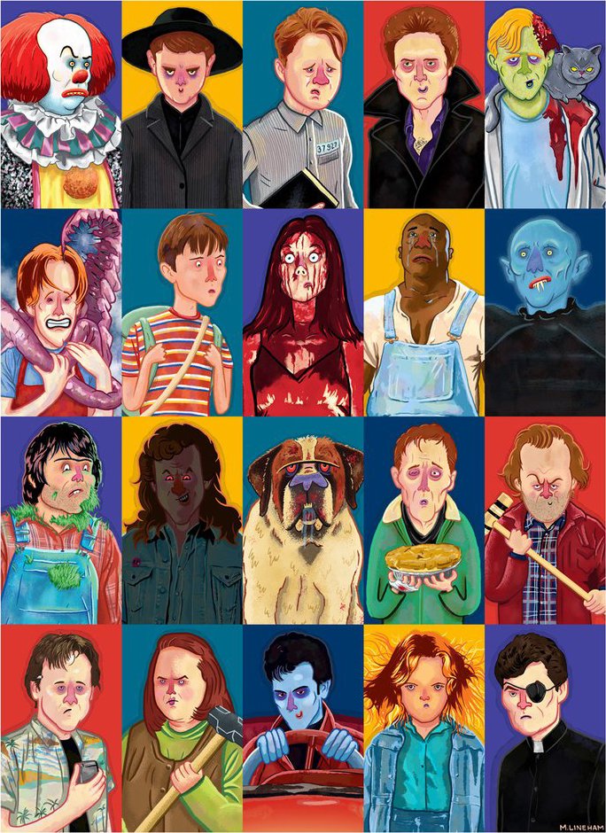 Broke Horror Fan on Twitter: "Original artwork & prints from @Galleries1988's Stephen King tribute art show are now online: https://t.co/u6HUaXtF9m… https://t.co/q3ysReQSrI"