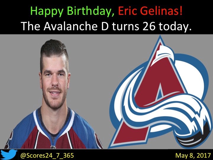  happy birthday Eric Gelinas! 