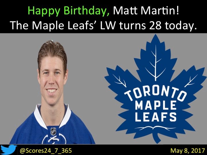  happy birthday Matt Martin! 