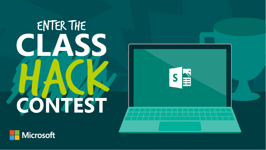 MicrosoftEDU's tweet photo. Announcing the #HacktheClassroom Contest – Use Sway to creatively deliver content to Ss. Details here: https://t.co/fSbc5pncQB #MicrosoftEDU https://t.co/i0CL33t1x1