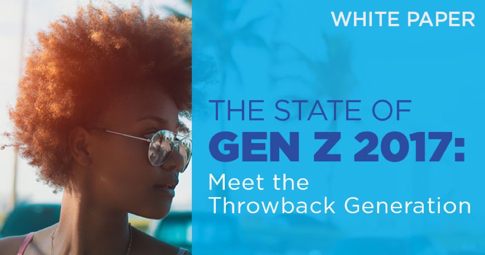 jasondorsey's tweet photo. #GenZ is shaping up to be a true #throwbackgeneration. CK out the new research here! #GenZstudy @whatthegen https://t.co/d28XRU2Pvl https://t.co/dhFQ4TCN6T