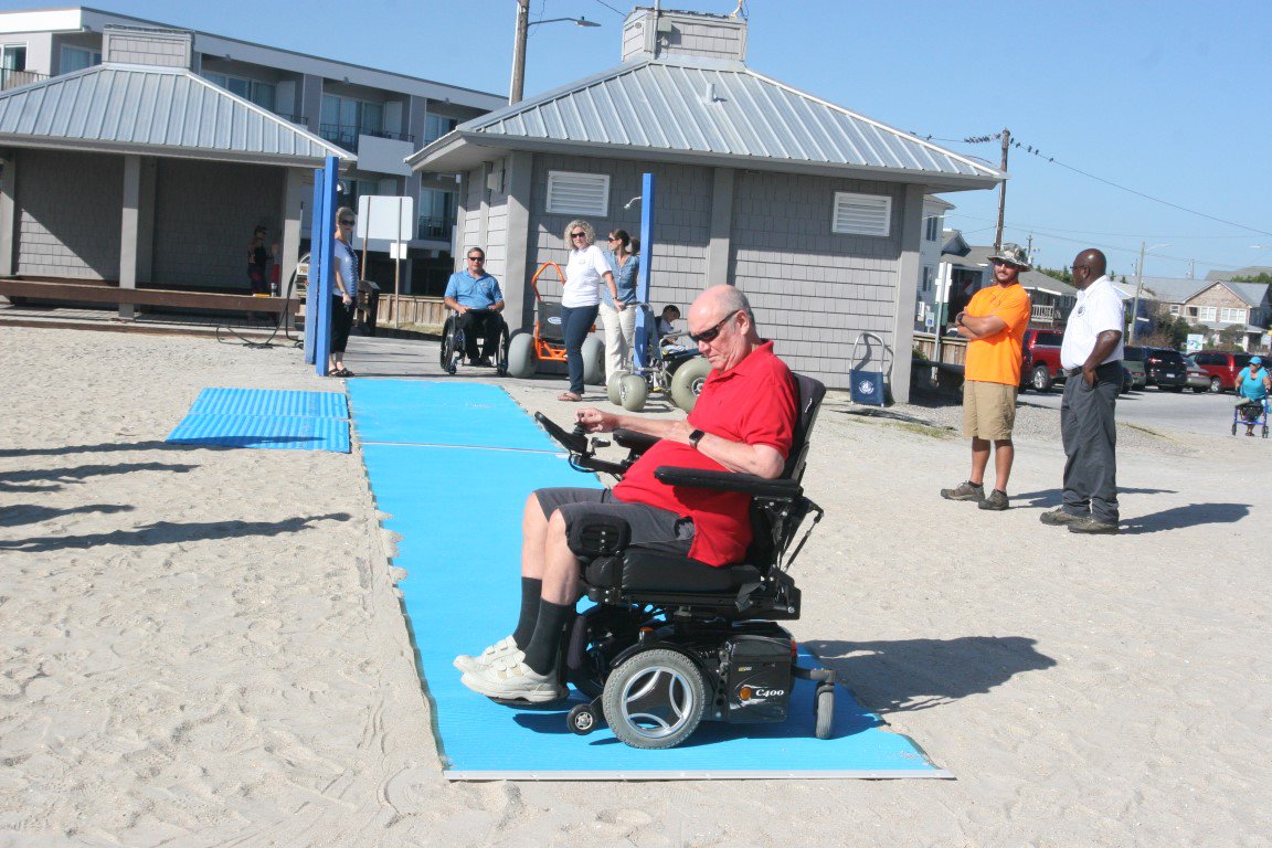 AccessRecLLC's tweet photo. @duncanami Our #AccessMat would be a perfect fit for our beach access! https://t.co/YK9BWCV7ty