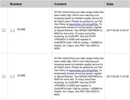 lom_'s tweet photo. @enjoyGLOBE what the hell globe? Used two (2) sim's yet both experienced sh*t from you guys 😡 https://t.co/yW7DZ2H4XZ