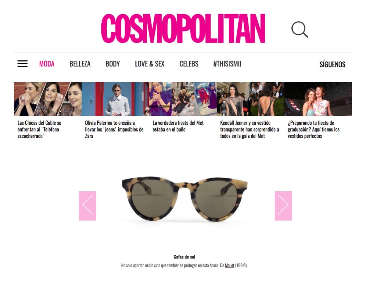 Mouet Eyewear (@moueteyewear) on Twitter photo Discover a spring selection of outfits with our Serpis Cream Tortoise Brown at <a href="/Cosmopolitan_es/">Cosmopolitan España</a> <a href="/amayalacarra/">Amaya Lacarra</a> goo.gl/QCTmrc Discover a spring selection of outfits with our Serpis Cream Tortoise Brown at <a href="/Cosmopolitan_es/">Cosmopolitan España</a> <a href="/amayalacarra/">Amaya Lacarra</a> goo.gl/QCTmrc