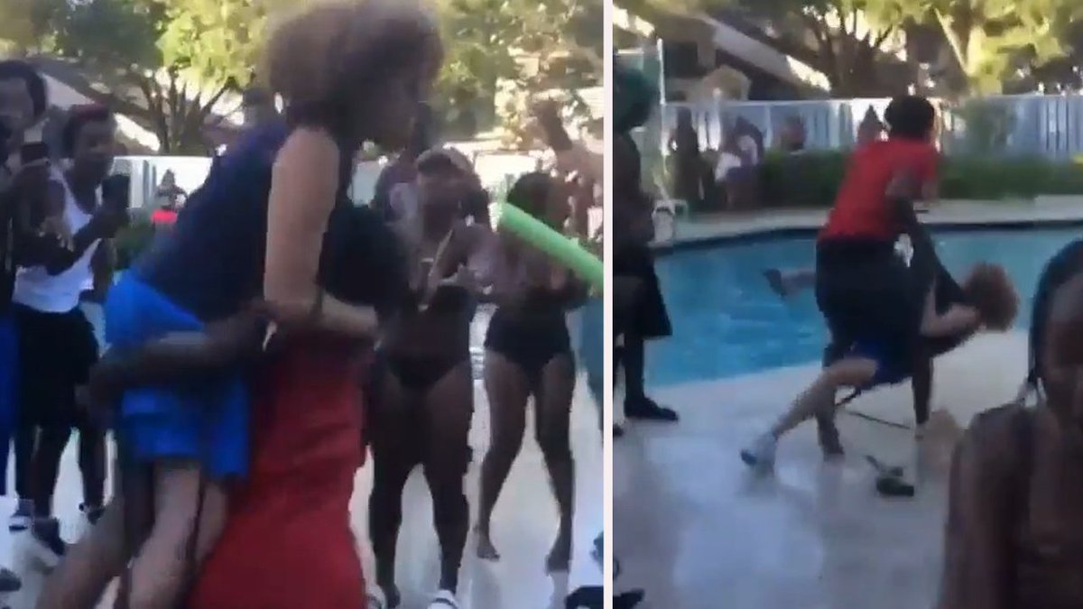 WATCH VIDEO Broward woman assaulted, thrown in pool after complaining about party noise bit.ly/2qK540J https://t.co/O1knvioNMA