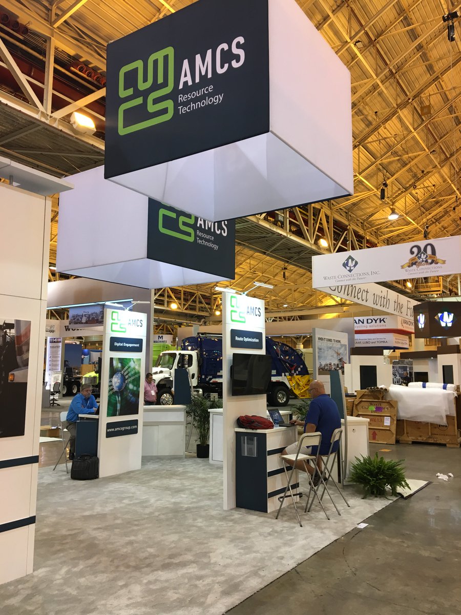 Nearly ready for <a href="/waste_expo/">WasteExpo</a>! Will we meet you tomorrow at #booth1747? #waste #digitalengagement #Vtech #Enterprisesoftware #routing