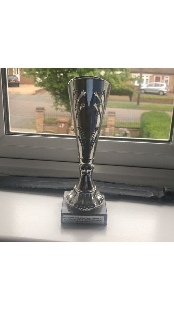 INTERYOURMUMASS's tweet photo. This years john warner cup winners trophy 🏆😝🤝 https://t.co/qks4bL4f3M