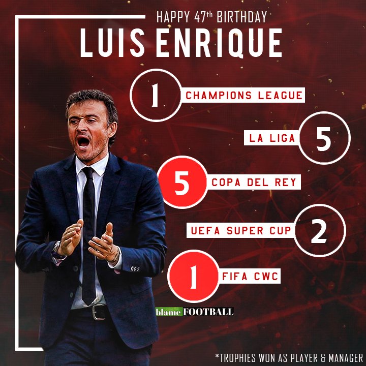 Happy Birthday Luis Enrique! 
