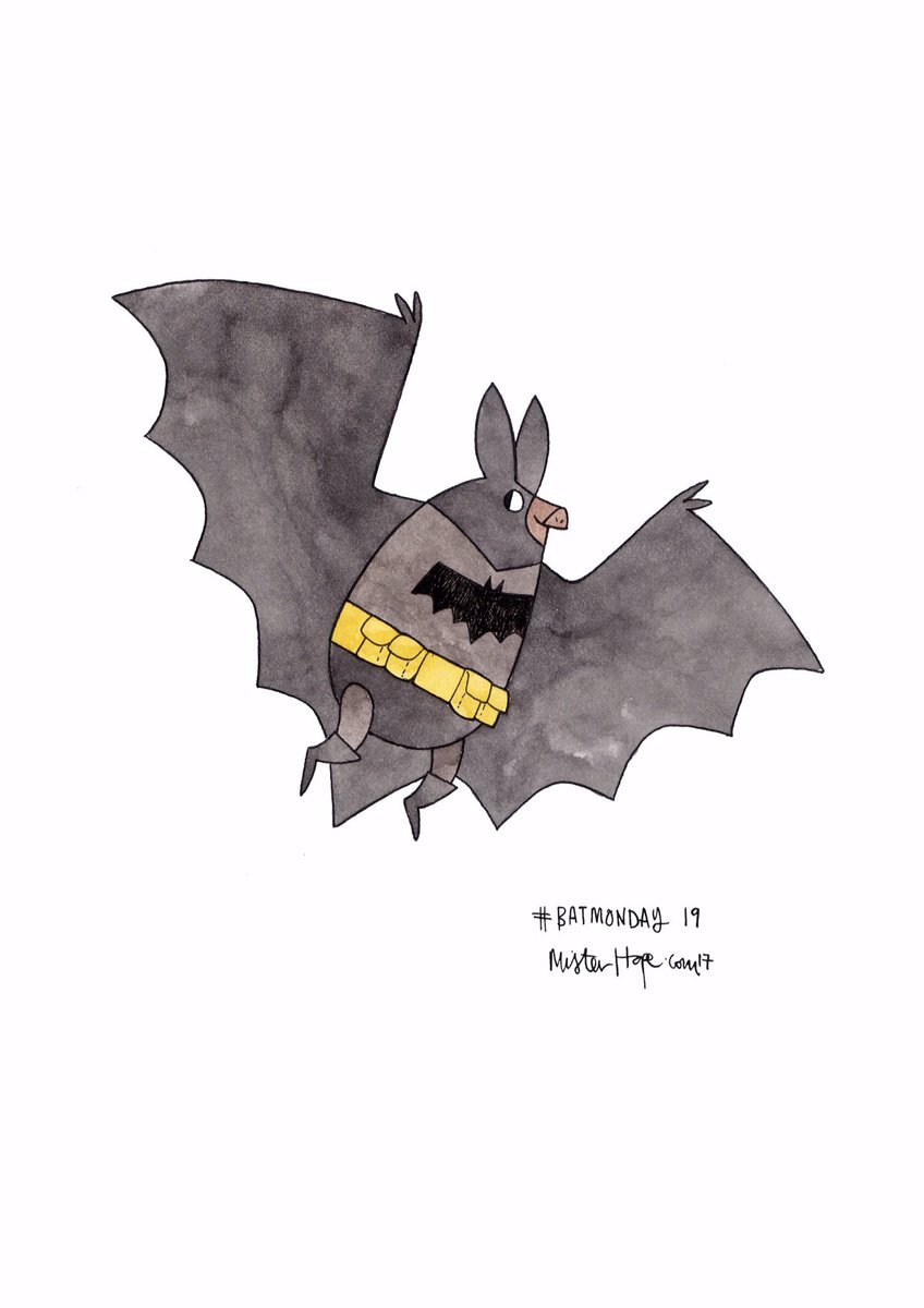 misterhpe's tweet image. #Batbat for #BatMonday! Have a great Monday. See you next week, #samebattime #samebatchannel