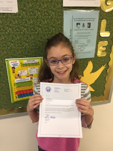Taft_PLS's tweet photo. Congratulations to Alayna for being recognized by Sen. Oelslager for earning Student of the Month by the Plain Local Rotary in March! https://t.co/hvT2enDN2f