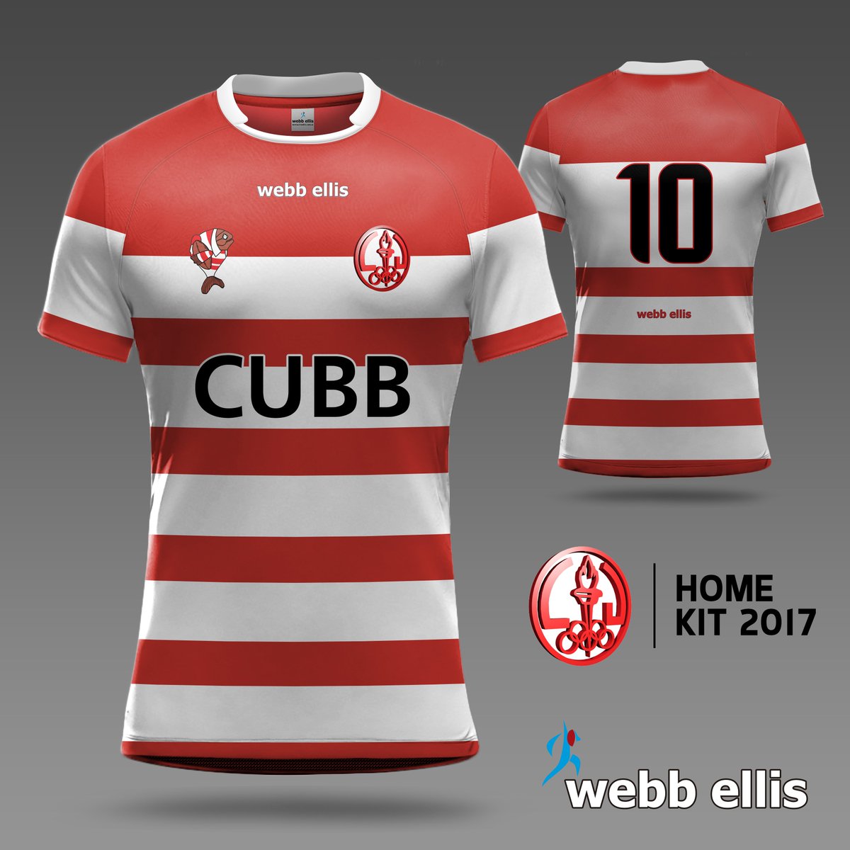 Webb Ellis, Nueva Indumentaria Oficial del Club Universitario de Bahía Blanca <a href="/CUBBrugby/">CUBB</a>