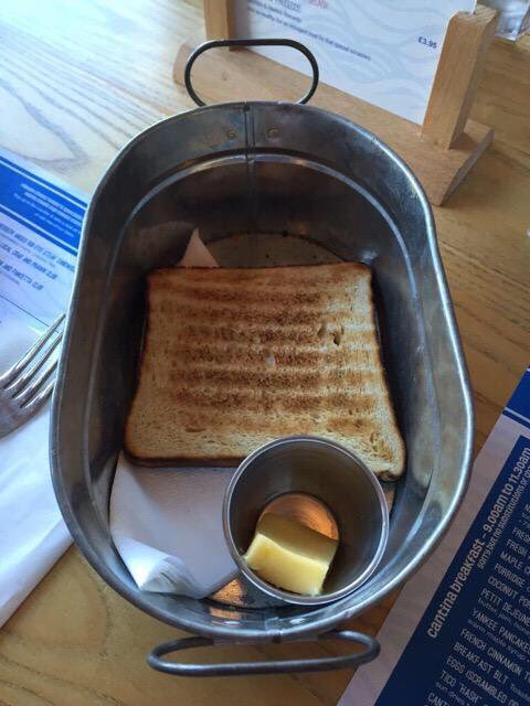 Toast.

Simple toast.

Dependable toast.

Just-put-it-on-a-plate toast.