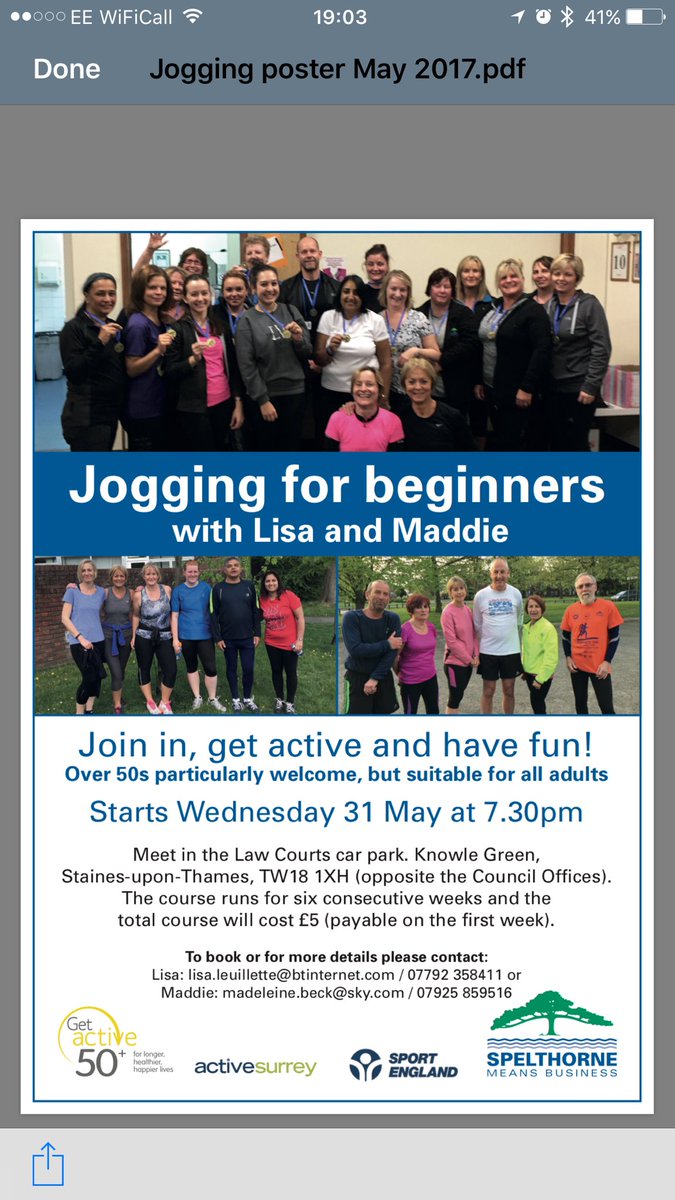 stainestrollers's tweet photo. New jogging for beginners course starting soon https://t.co/TPwxVthfmt