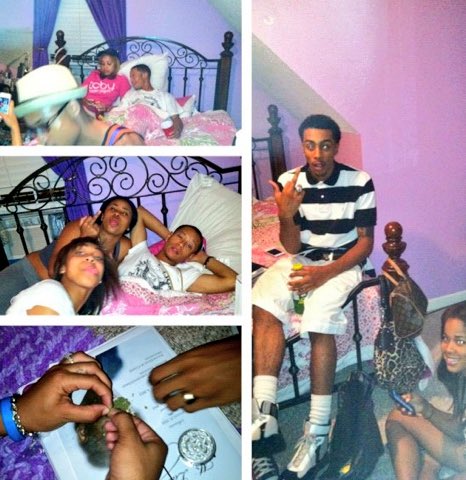 GO_CWATTS's tweet photo. Lmao stayed lit @NoOtherKayBanks @OneNightOnParis @KashBaybeee @DaRealTighteyes  

Happy birthday to a king. Check out his crossed arms 😂 https://t.co/8ancmU4zbh