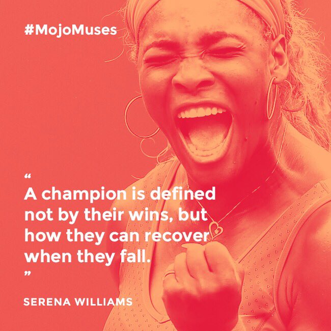 MojoMuses's tweet photo. Who could be better for some #MondayMotivation? 😍

#serenawilliams #mojomuses #motivationmonday #strongwomen https://t.co/XNM7lmTOAt