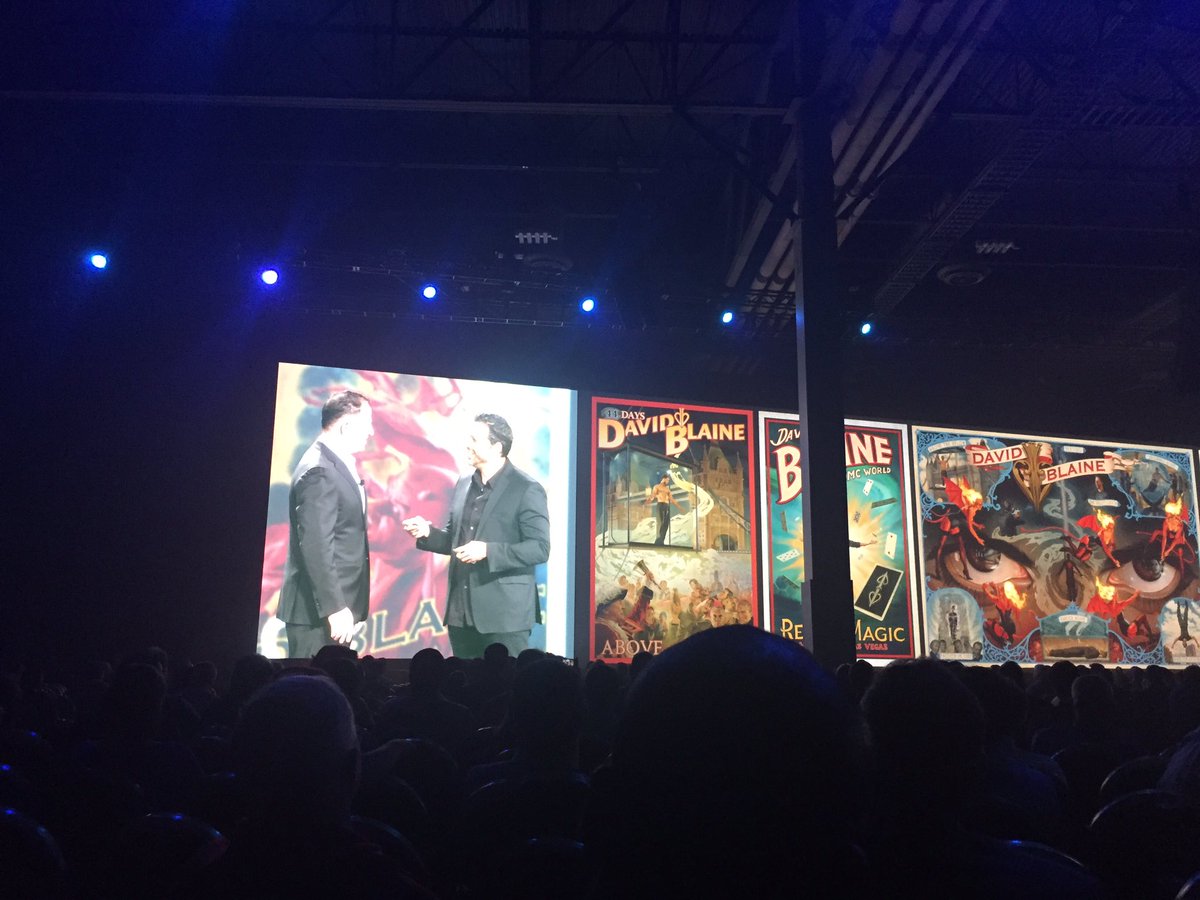 Magic with <a href="/davidblaine/">David Blaine</a> <a href="/DellEMCWorld/">Dell EMC World</a>