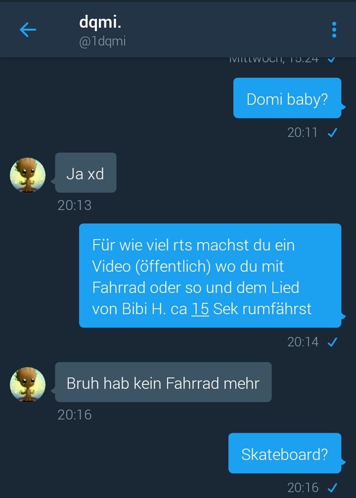butus61's tweet photo. RT wäre Ultra :^)
Kommt schon, dass wollt ihr doch alle sehen x)
@Nyqo_ @Gommeln @minimichecker 
[[[RT]]] https://t.co/TX0E0HZyaE