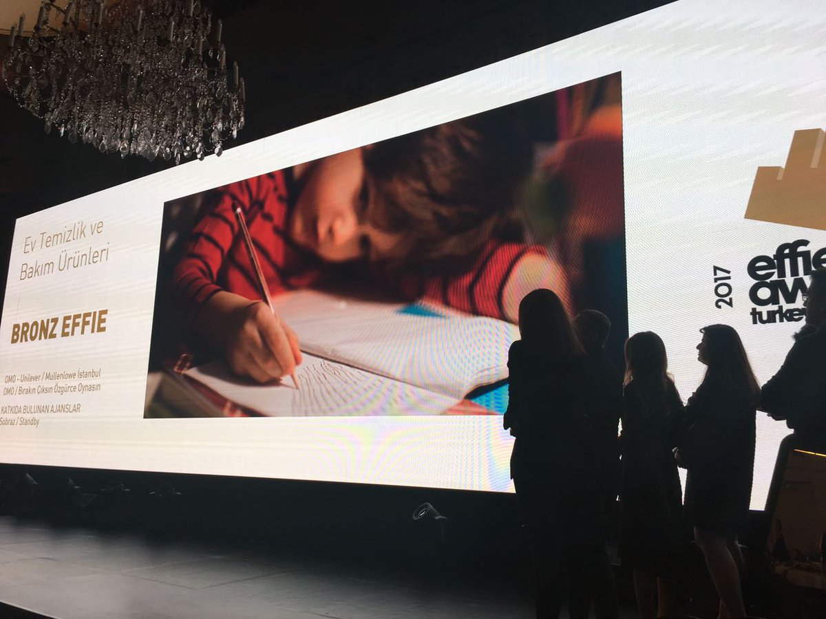 'Omo - Bırakın Çıksın Özgürce Oynasın' ile Temizlik ve Bakım Ürünleri Kategorisinde Bronz Effie kazandık! #effieTR2017 #mullenloweistanbul