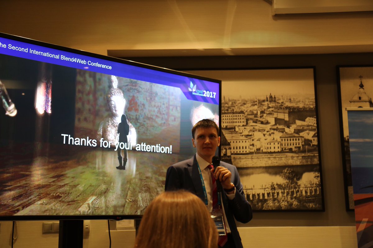 idmarcc's tweet image. Enjoyed the time in Moscow, thanks Blend4Web! #Blend4Web #B4WConf #webgl #Moscow