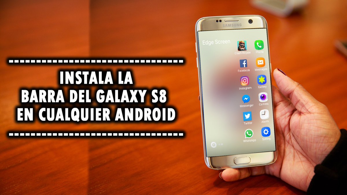 windroidlp's tweet image. Instala la barra lateral del Galaxy S8 en cualquier android
youtube.com/watch?v=hFhnxt…