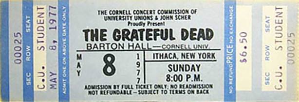 GratefulDead's tweet image. Today In 1977!
#OTD #TIGDH #Cornell #5877 #5/8/77
