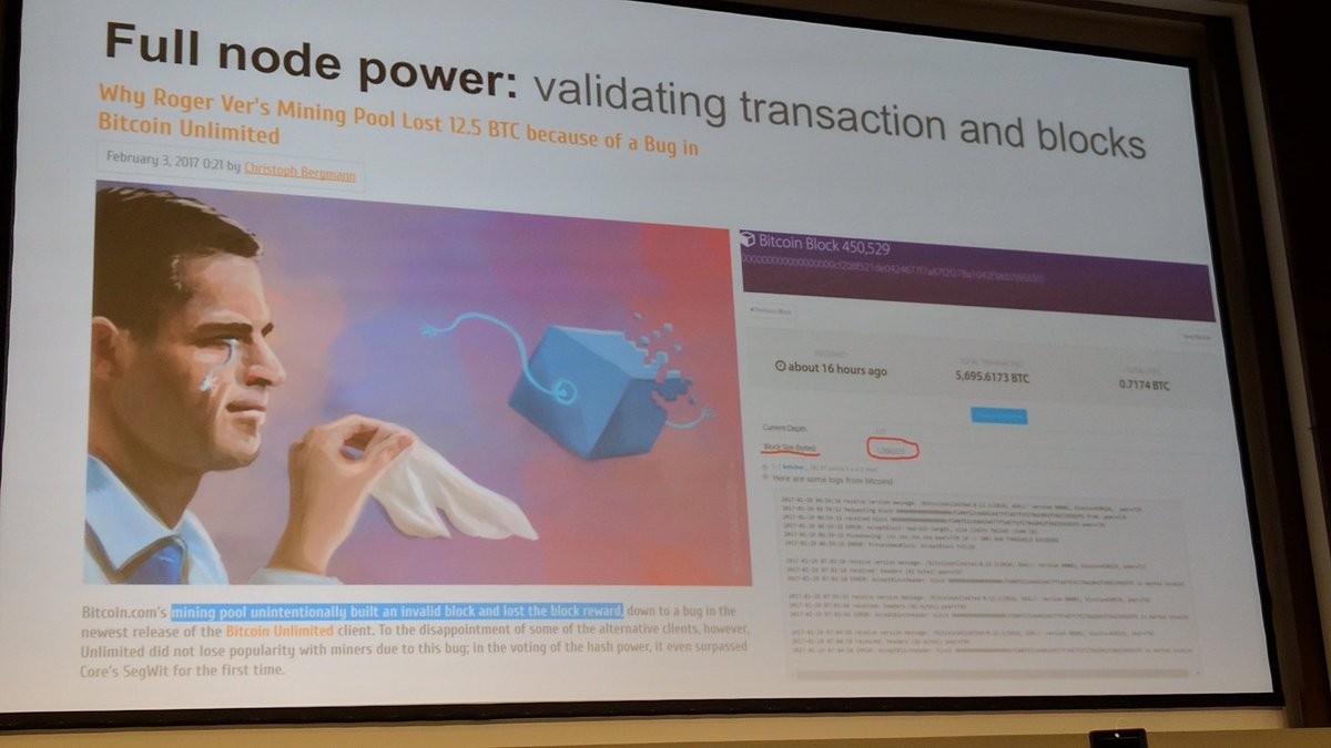 ToneVays's tweet photo. Huge shout-out to @francispouliot_ for his #supportSegwit presentation at #Toronto #Bitcoin event #SegWit #Blockchain #blockrev https://t.co/Bwe4T174Dt