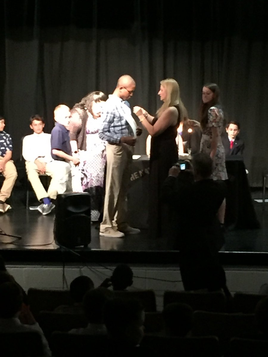 Chbaggett's tweet photo. @fhmsbucks Beta Club Induction Ceremony - 60 eligible students! Outstanding accomplishment Bucks!#wcsisthebest https://t.co/Td3v7gHJ0E