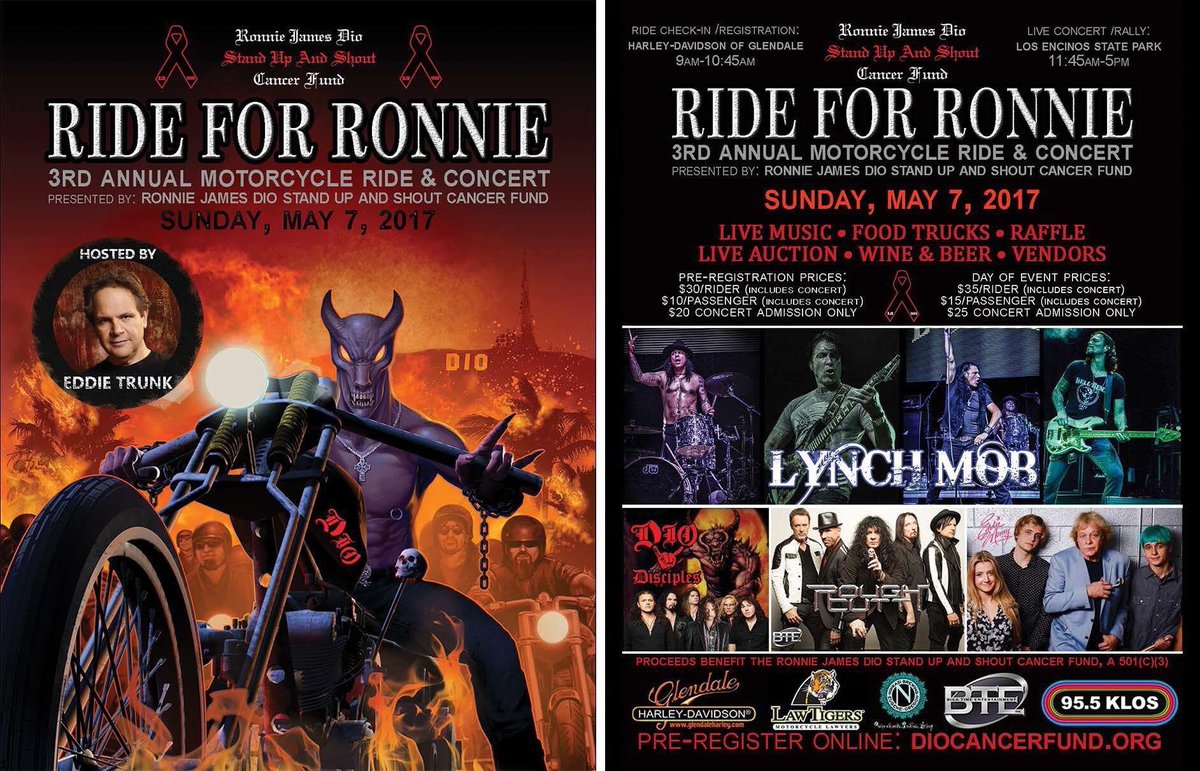 PaulShortino's tweet image. #Great turnout #StandUpAndShout #CancerFund @OfficialRJDio @litaford @EddieTrunk @RoughCutt_LA @ChrisHagerLA @amirderakh