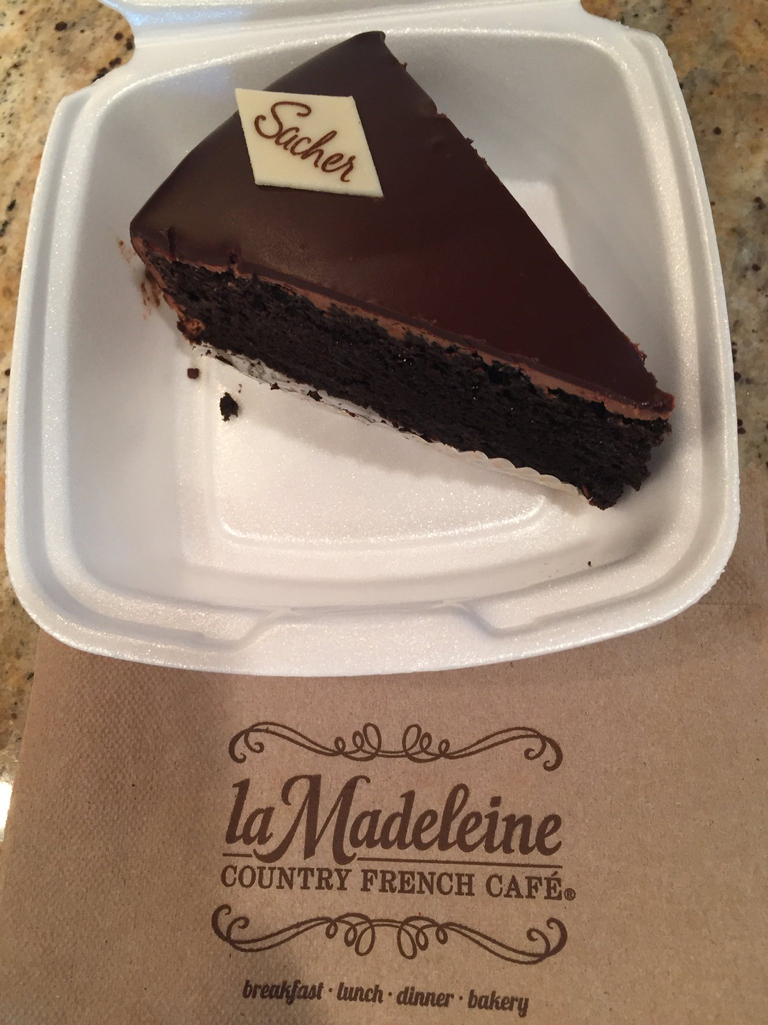 Configure Sacher Torte - La Madeleine