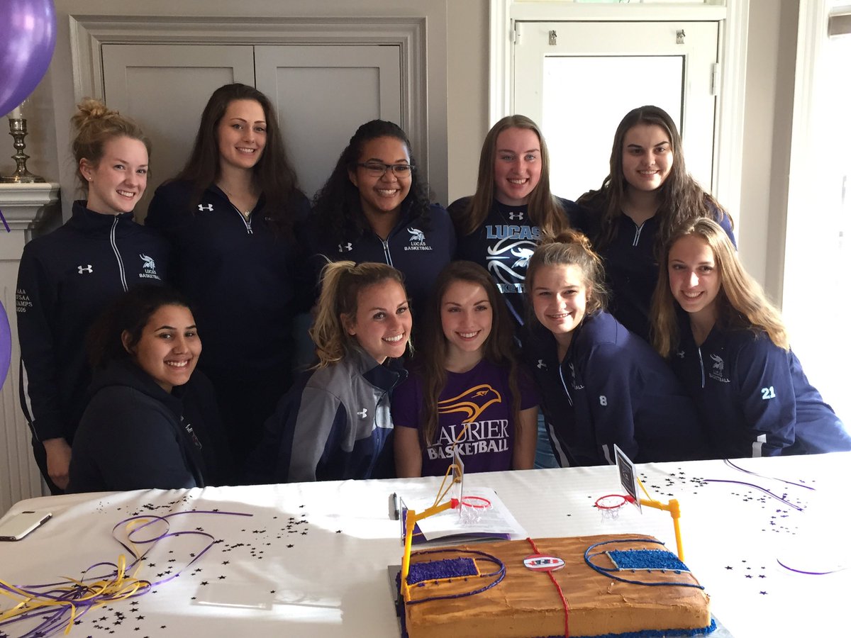 <a href="/clairelitch2/">Claire Litchfield</a> on her way to play for the purple and gold next year!!
<a href="/WLUAthletics/">Laurier Golden Hawks</a> <a href="/ABLucas_Sports/">A.B. Lucas Sports</a>