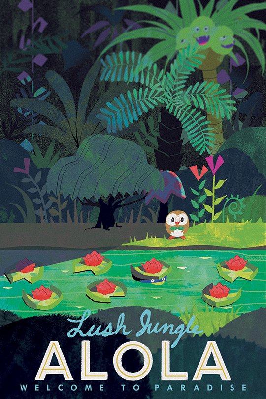 epicwinlearning's tweet photo. Greetings from beautiful Alola! Available for preorder as prints and as a postcard... https://t.co/nPgaVqCccW by #JoeSondow via @c0nvey https://t.co/GLVDxK0VCk