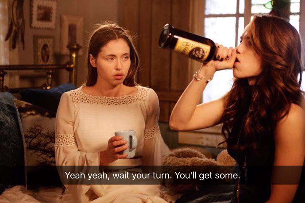 haughtpocket's tweet photo. .@MelanieScrofano Yes, I know you've been in a cult. But I need my liquor. So hold up. π€πΌ
#MelMemes #WynonnaEarp https://t.co/arrCoJkQSO