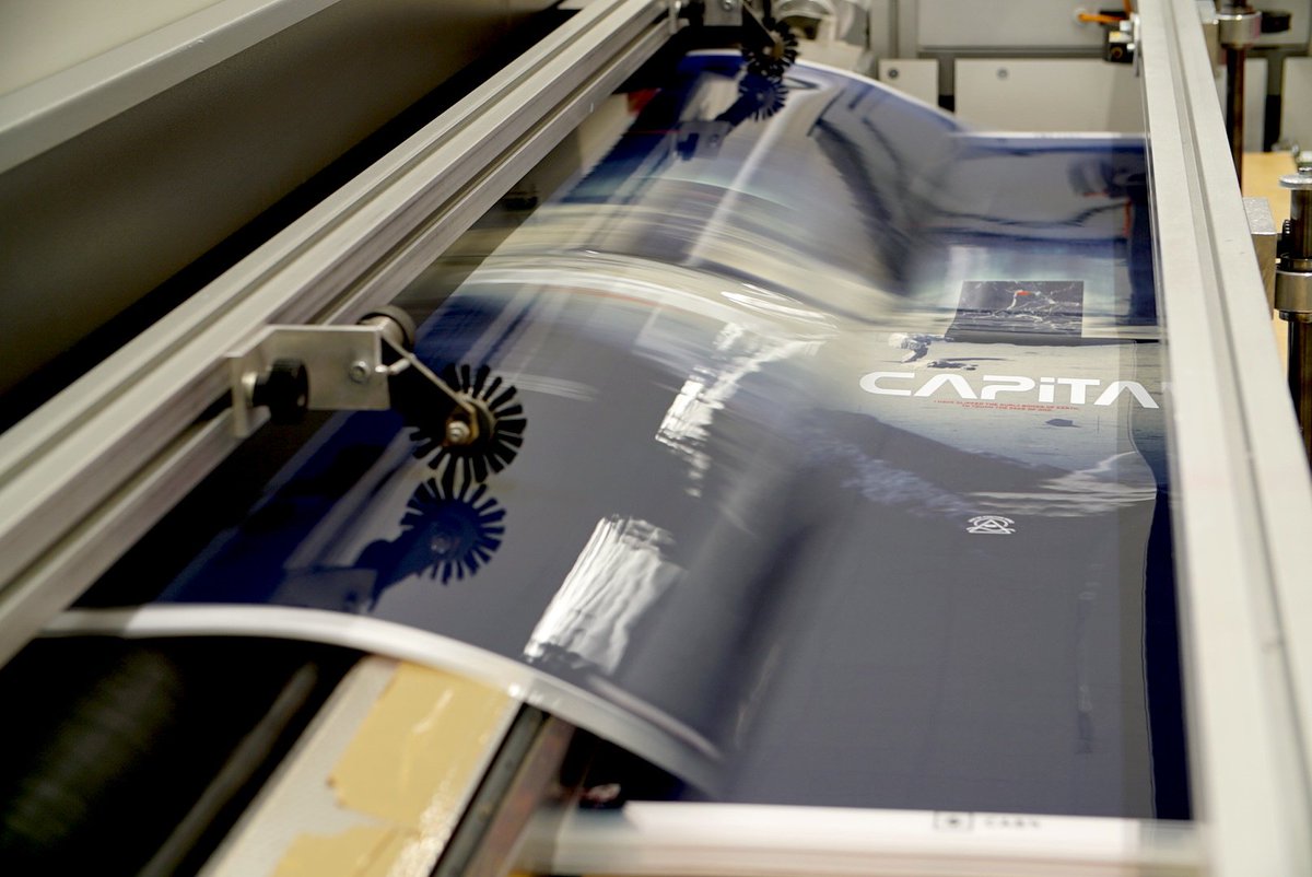 CAPiTAsuperCORP's tweet photo. #TheMothership production log 5.8.17 : Mercury topsheets in printing and prep. Final assembly soon. #capitamfg #CAPiTAmercury https://t.co/WEZl9GG9DO
