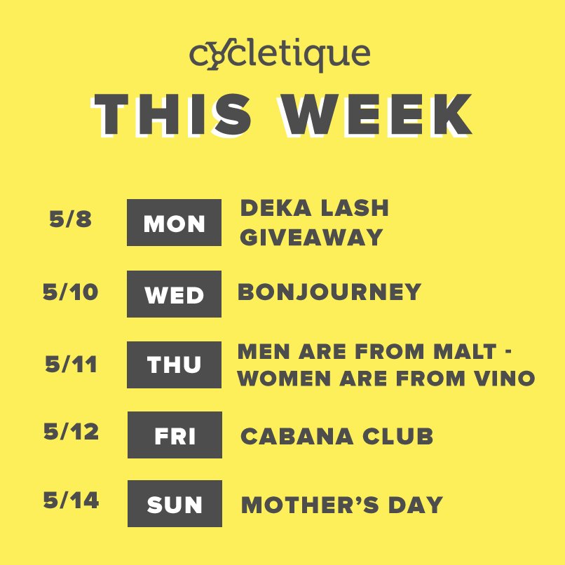 cycletique's tweet photo. Get the scoop on this week's activities at #cycletique. 
#fittsburgh #pittsburgh #bethelpark #cycletiqueing https://t.co/lGt4pN2lye
