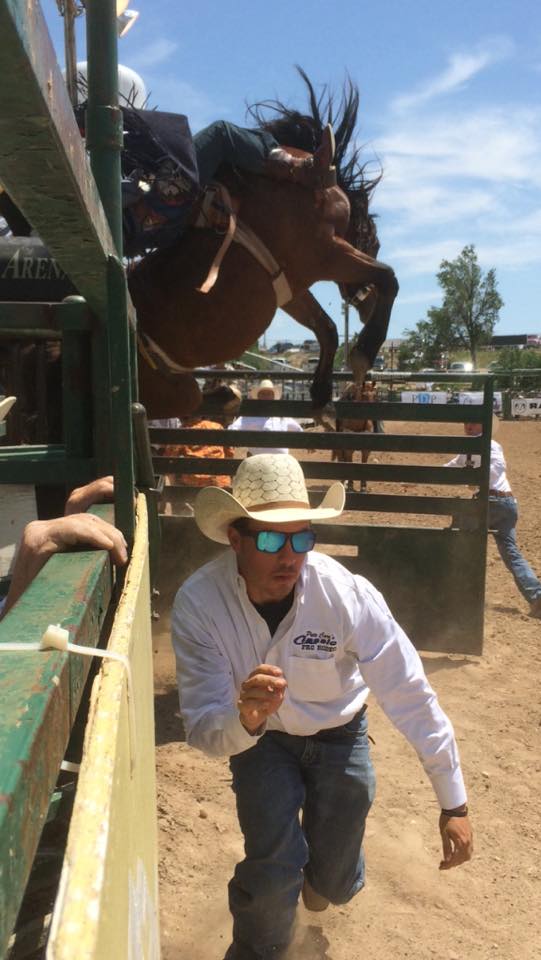 His name is Dirty Jacket and it would appear he likes to fly. (H/T: <a href="/PeteCarr_Rodeo/">Pete Carr Pro Rodeo</a>)