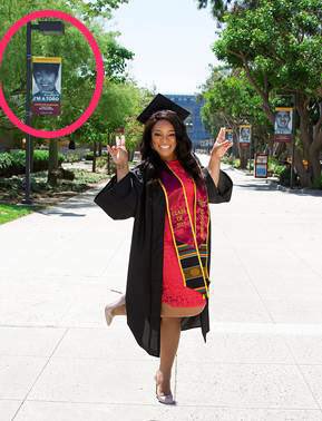 SantaMonicaCoP's tweet photo. Congratulations to @SantaMonicaPD Traffic Services Officer Marquette Parker on her impending graduation from CSU @DominguezHills!! #gotoros! https://t.co/Ux58EhKxni